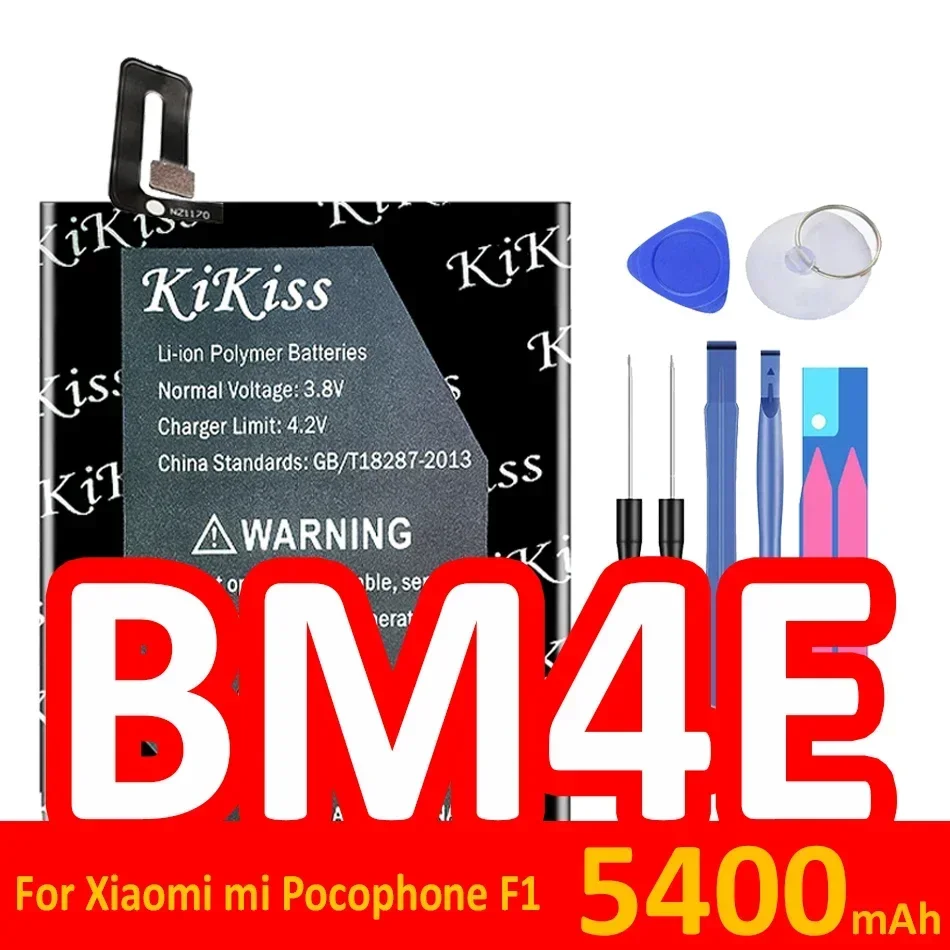 BM4E KiKiss Portable Battery 5400mAh For Xiaomi Mi Pocophone F1 Poco F1