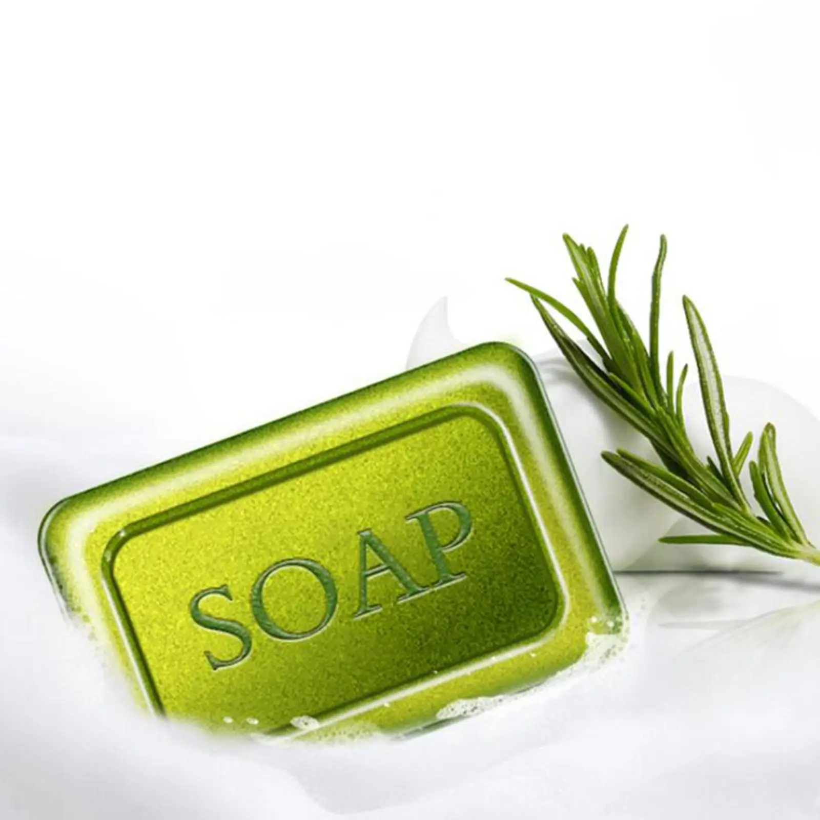 Tea Tree Essential Oil Soap Green Oil Control Cleansing Soap for