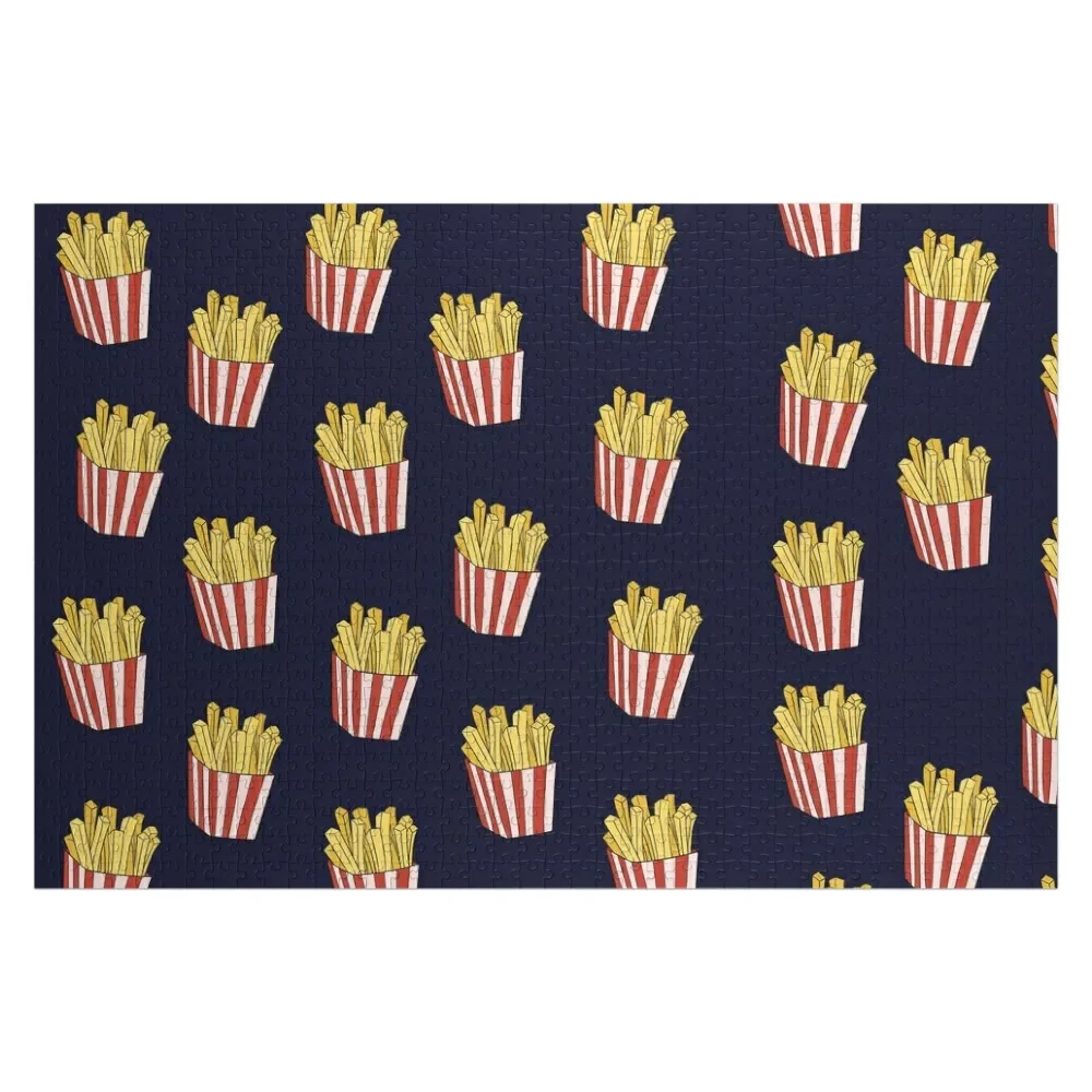 

French Fries Pattern Jigsaw Puzzle Diorama Accessories Personalized Toys Puzzle