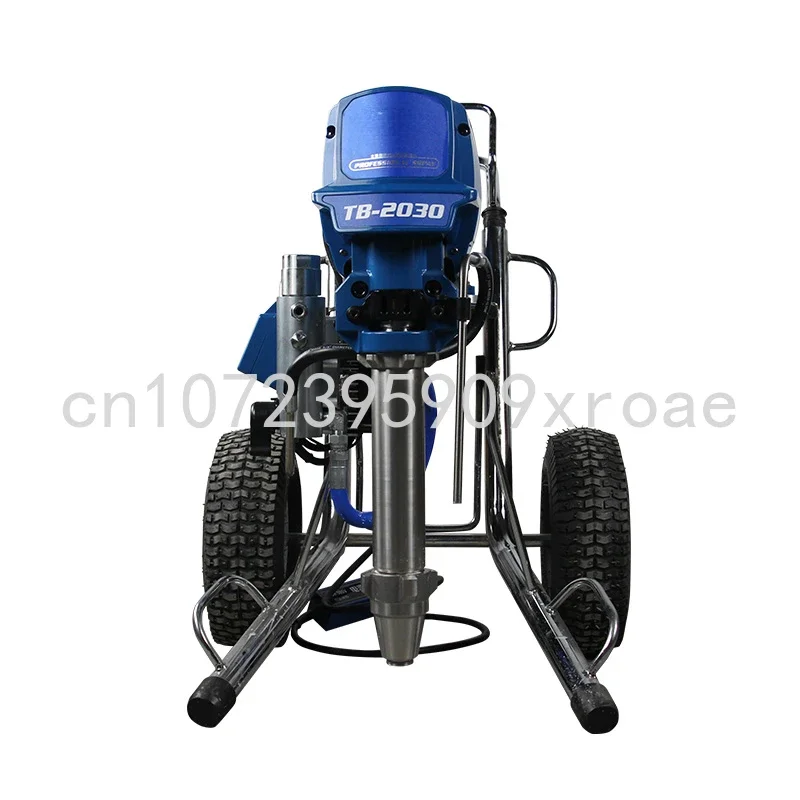 220V6.5KW 12L/Min Plunger Type High Pressure Airless Sprayer Putty Powder Professional Spraying Electric Spray Paint Sprayer