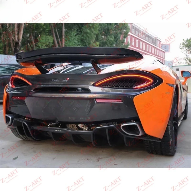 Premium P1 Series Carbon Rear Trunk Tail Wing Spoiler Kit for Sports Coupe Off-Road Lightweight
