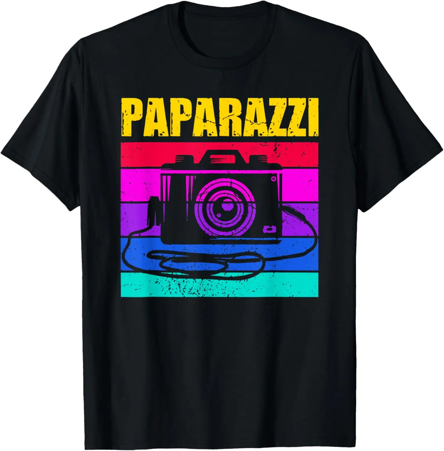 

Vintage Paparazzi Camera Lover Photographer Daddy T-Shirt