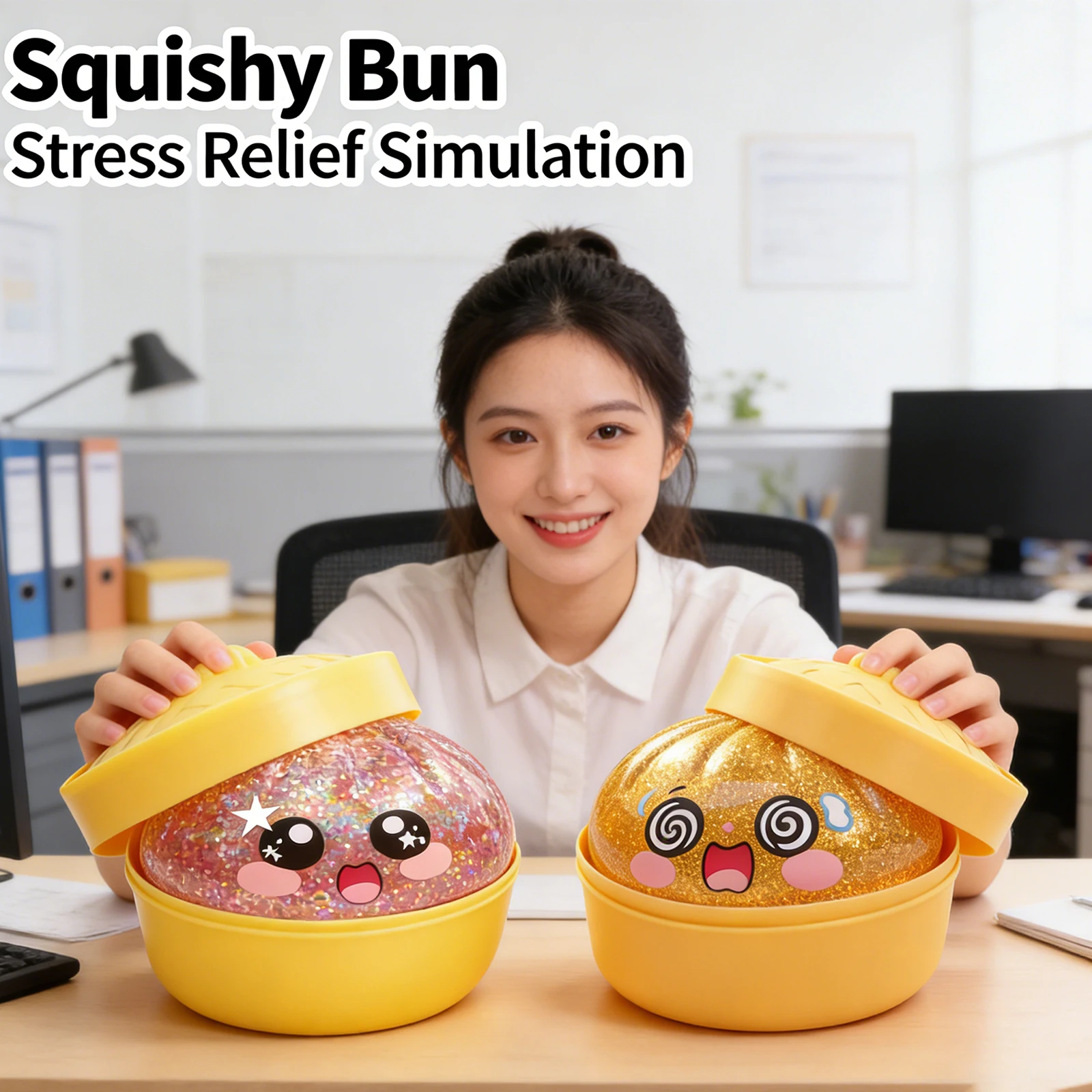 

Мягкая игрушка-сквиш в виде булочки: милая, реалистичная, с эффектом отскока, для снятия стресса, нелипкая, без запаха, портативная, декоративная, для различных сценариев использования