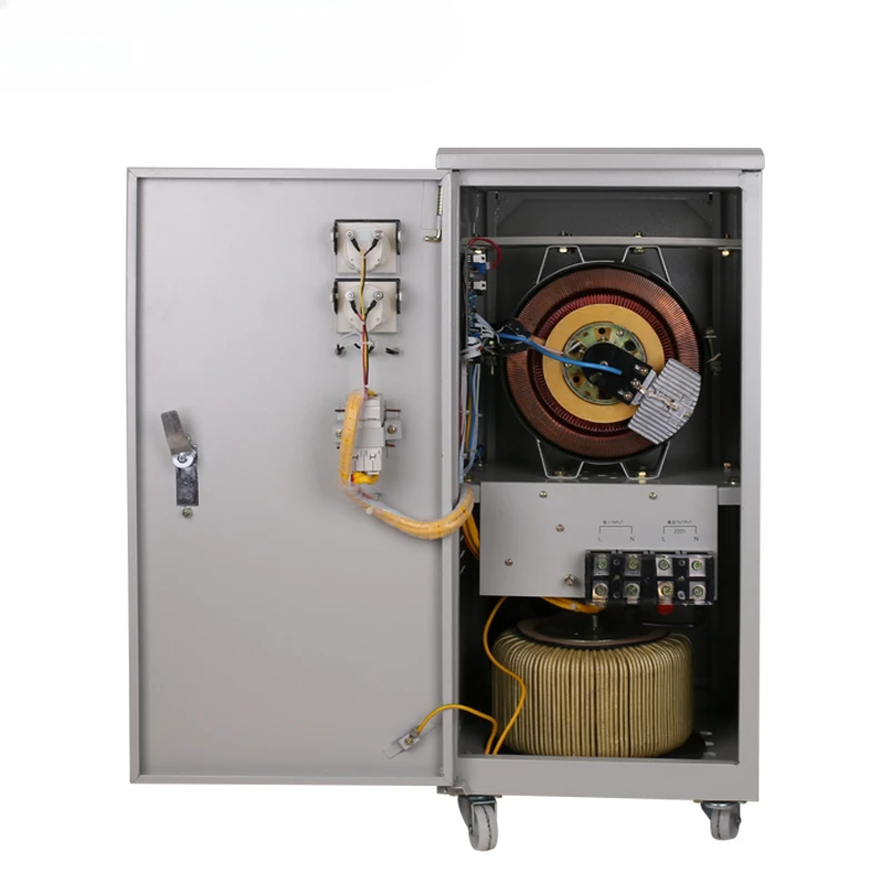 SVC 20KVA 110V 220V Single Phase AC Automatic Voltage Regulator AVR 20KVA 30KVA 20KW Voltage Stabilizer