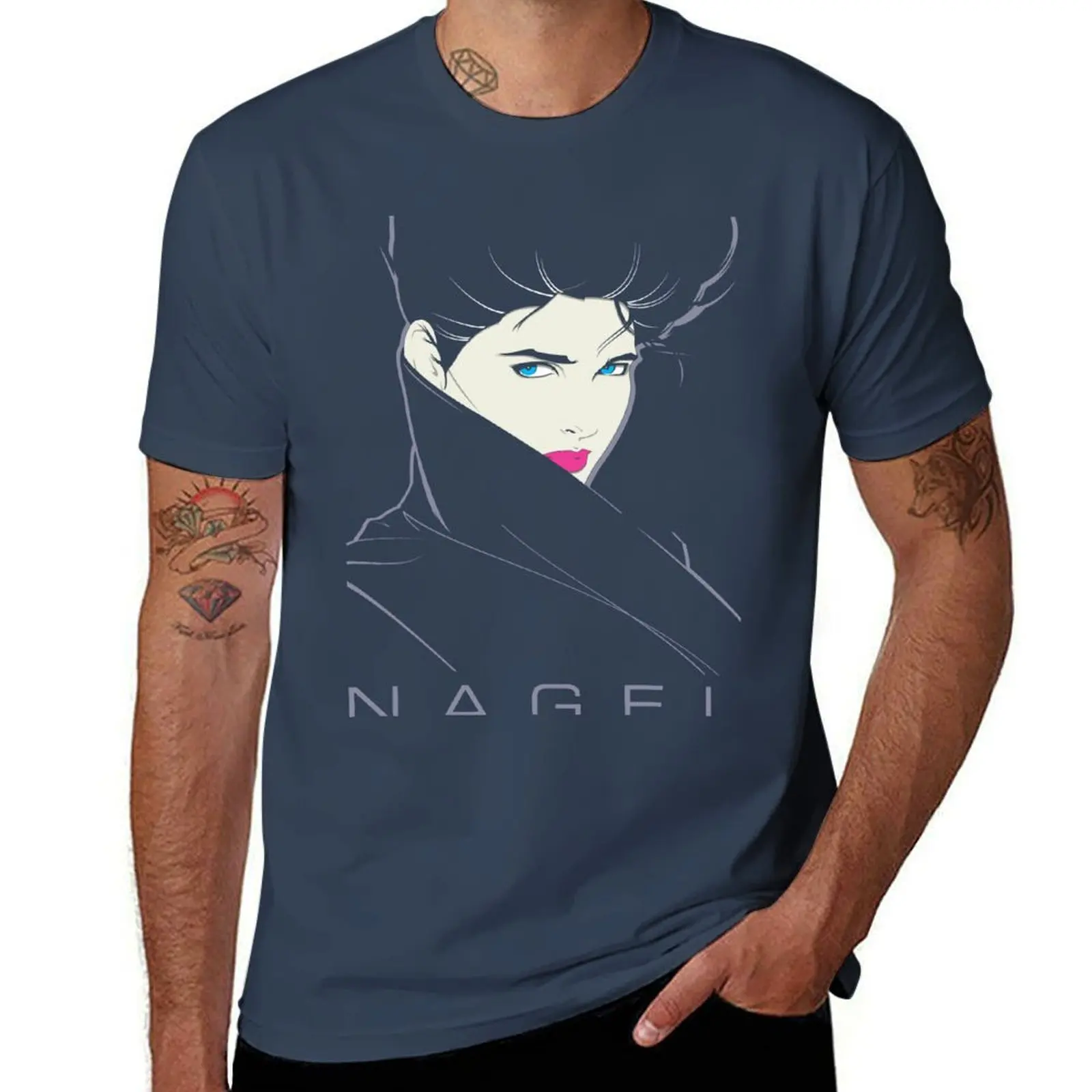 

Patrick Nagel T-Shirt Durable Work Wear T-Shirt