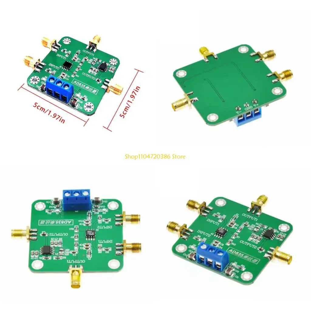 K0EA AD835 Analog Multiplication Module Phase Detection Measurement Four Quadrant Multiplication Mixer Board Module Replacement