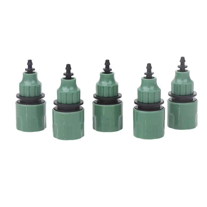 

5Pcs 4/7MM 8/11MM Thread Hose Quick Connector Garden Irrigation Lawn Watering Pipe Accessories Water Supply Fast Connect Joint