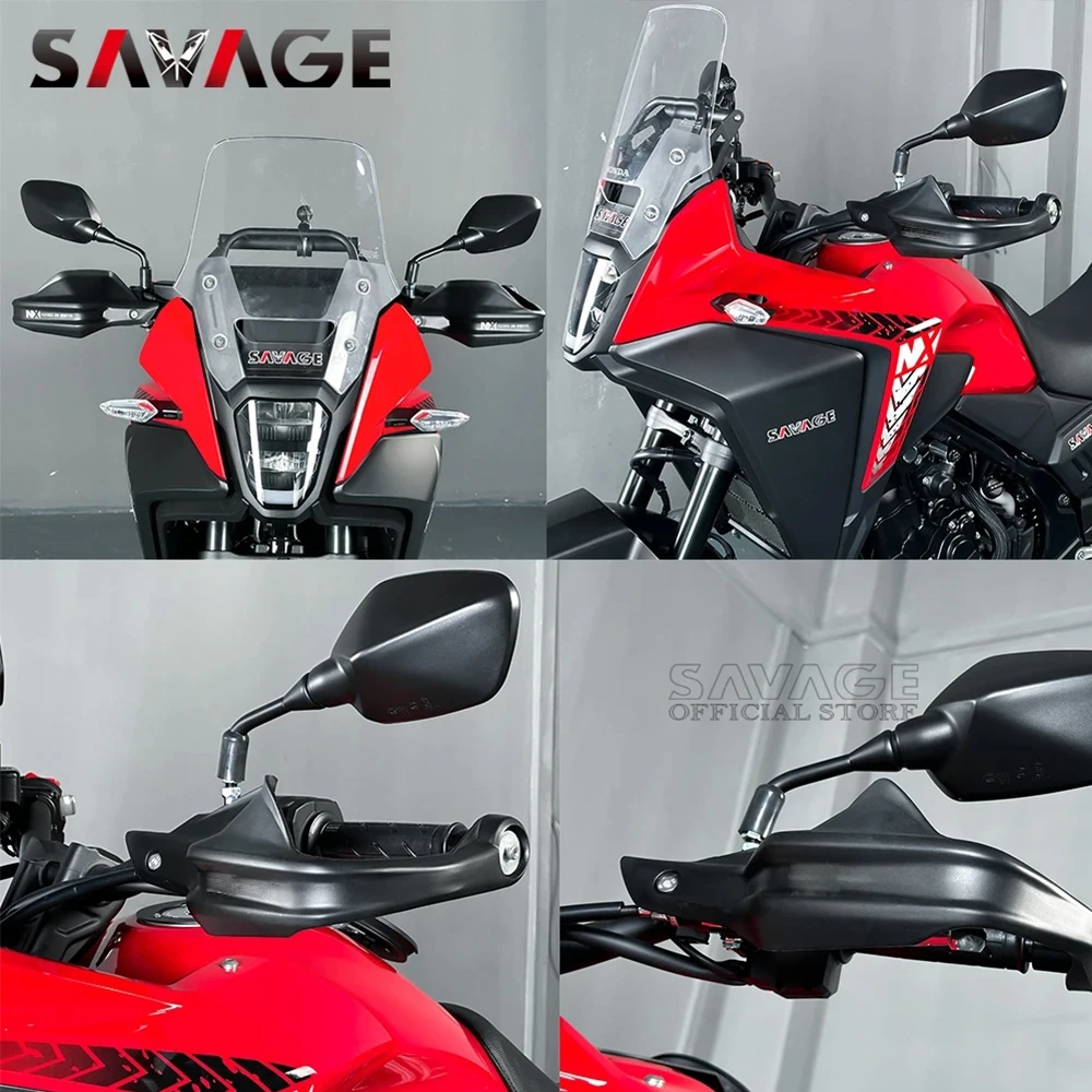 CB500X NX500 Handlebar Handguards Heighten Hand Guard For Honda NX 500 CB 500X 2019-2025 NX400 Windshield Lever Protector