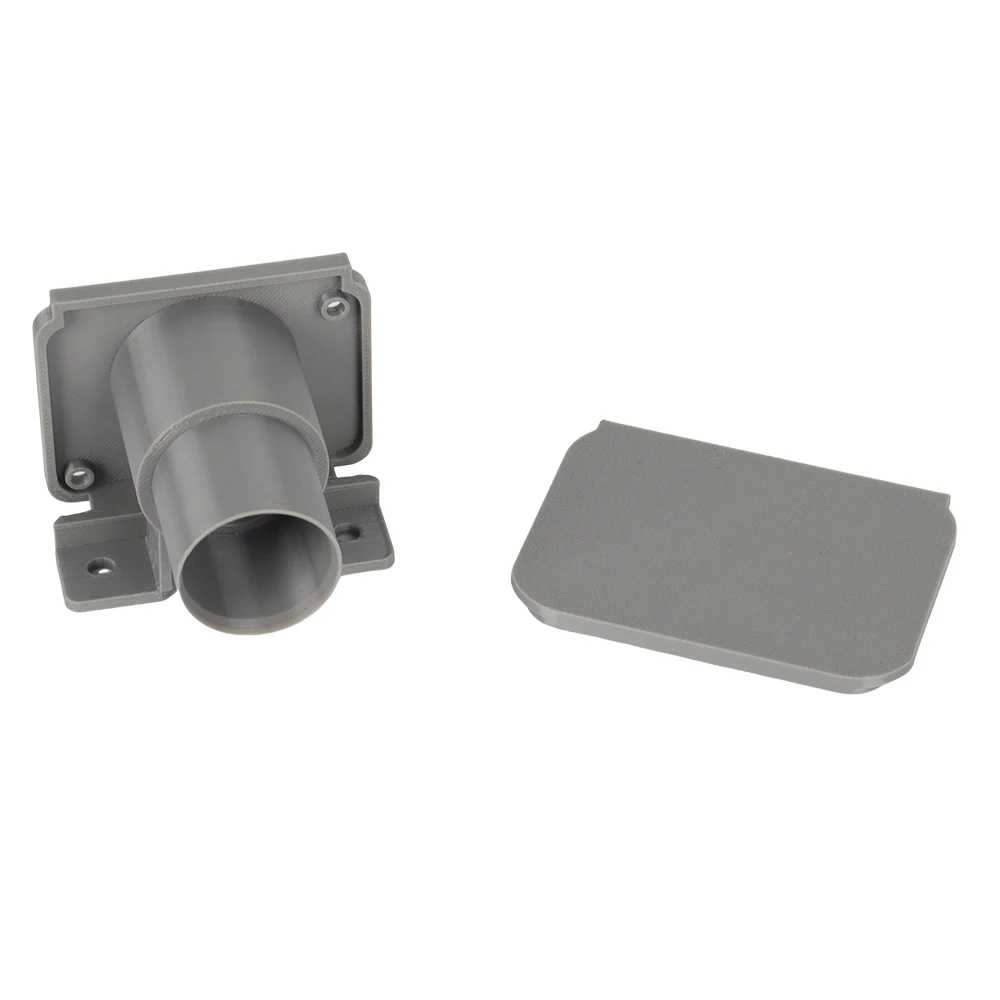 2x28mm RV 폐수 배출구 소켓 28mm 컨볼루트 호스와 호환 카라반 모터홈용 외부 폐수 부품