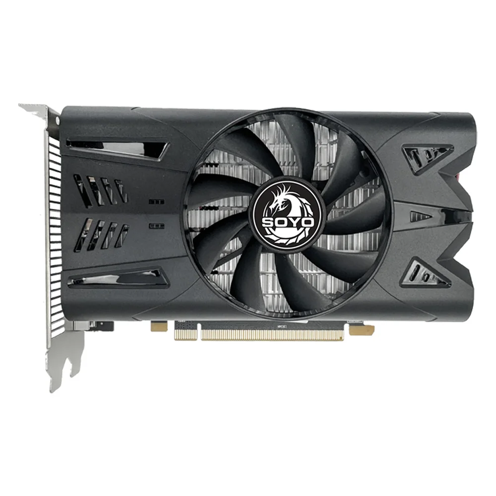 SOYO Radeon RX470 4G Graphics Card GDDR5 Memory AMD Gaming Card 256Bit PCIE3.0x16 HDMI DVI DirectX 12 Desktop Computer Combo