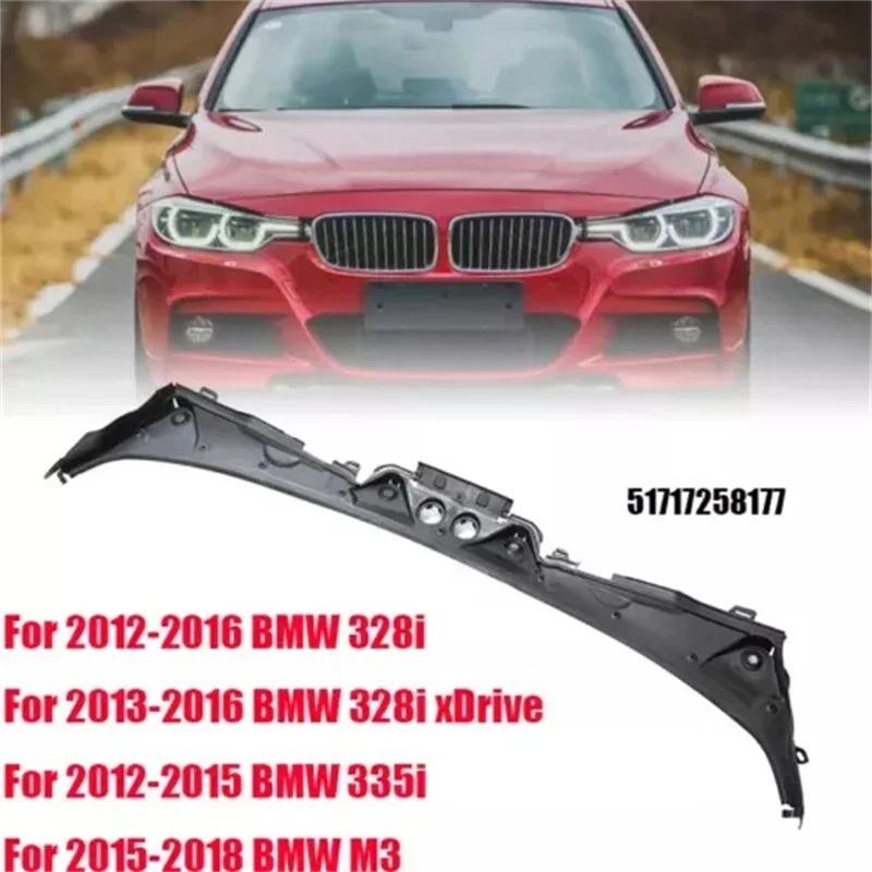 

Front Windshield Wiper Cowl Cover Panel Compatible for 012-2016 328i Replaces 51717258177