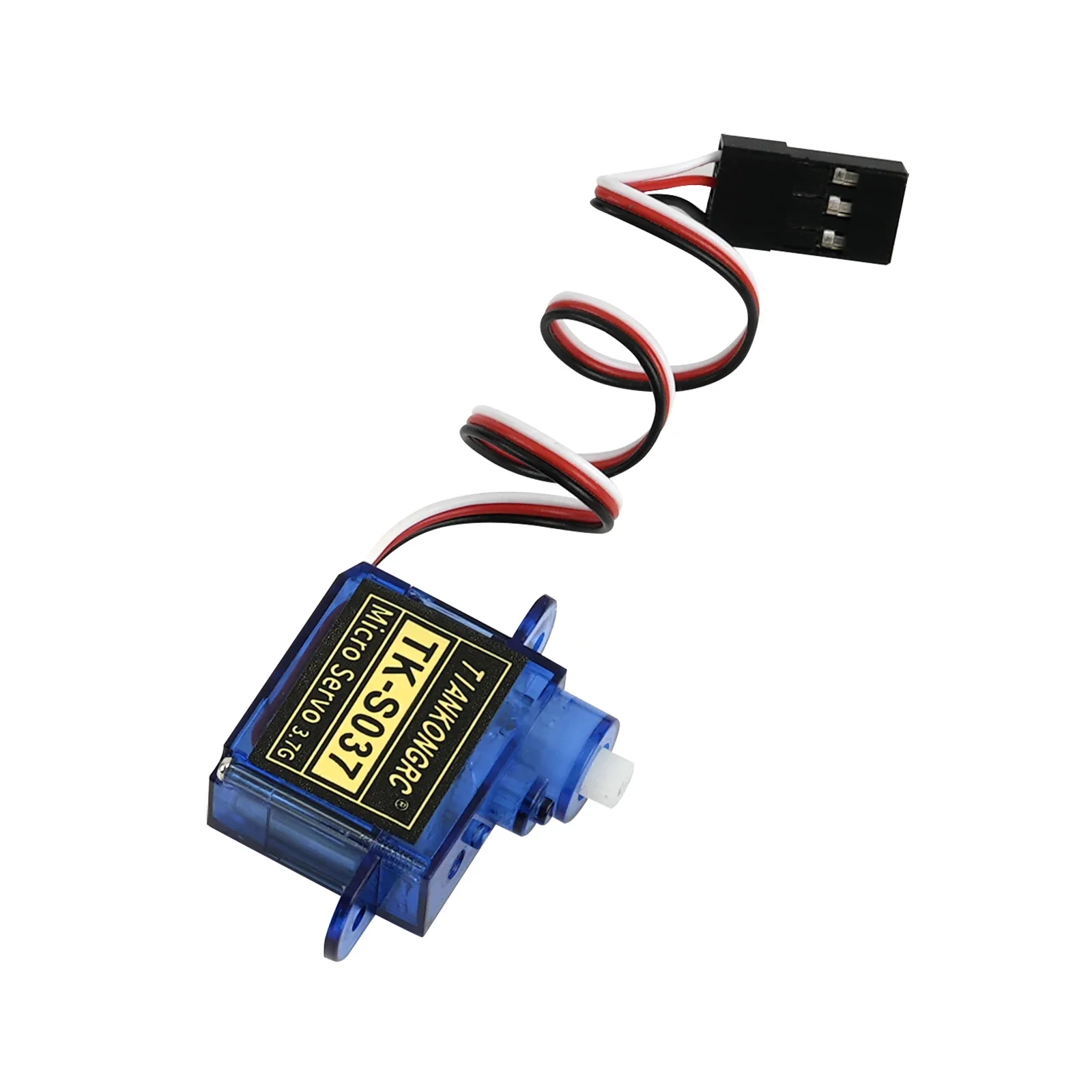 TK-S037-Micro Servo Digital Mini, superligero, 3,7g, 90/180/270/360 grados, para Control de vuelo, avión, helicóptero, barco, Coche