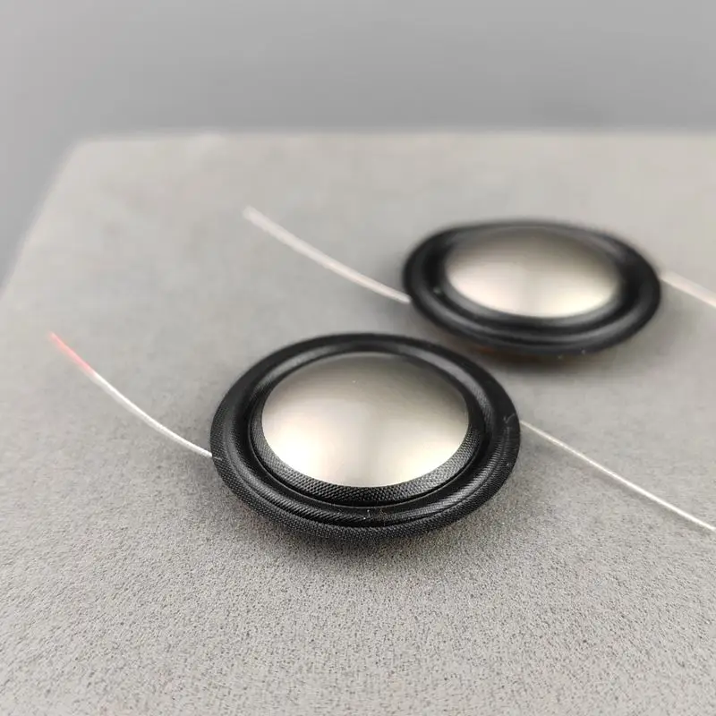 

2 шт., 20,4 мм, звуковая катушка твитера, 8 Ом, 20,4, титановая диафрагма, высокая чувствительность для ремонта динамиков