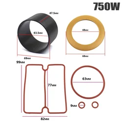 Premium Quality Oil Free Cylinder Sleeve And Piston Ring Kit For Mute Air 550W 750W 1100W 1500W Air Compressor Accessories