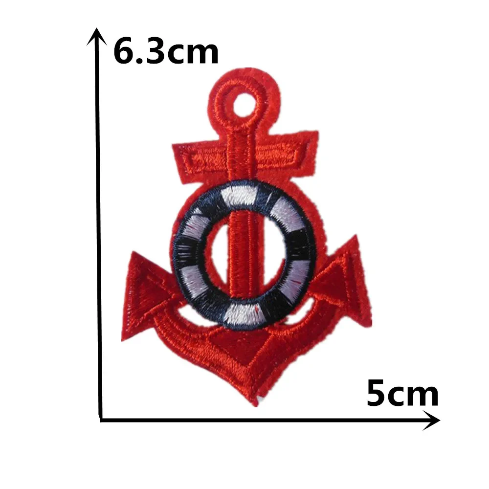 high quality anchor badge hot melt adhesive ironing bag clothing sewing DIY Excipients Accessories Banner patch decorate Materia