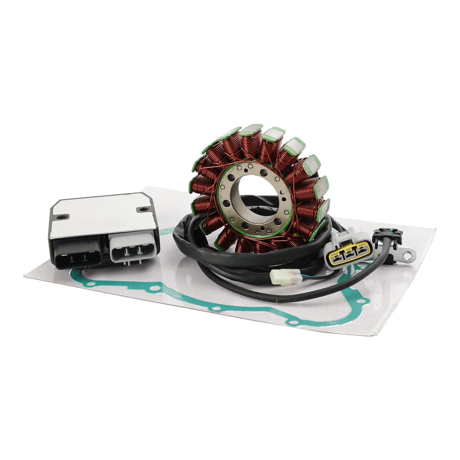 Topteng 18 POLE STATOR + VOLTAGE REGULATOR + GASKET FOR TIGER 800,XC,XCa,Xr,XRx (674842)