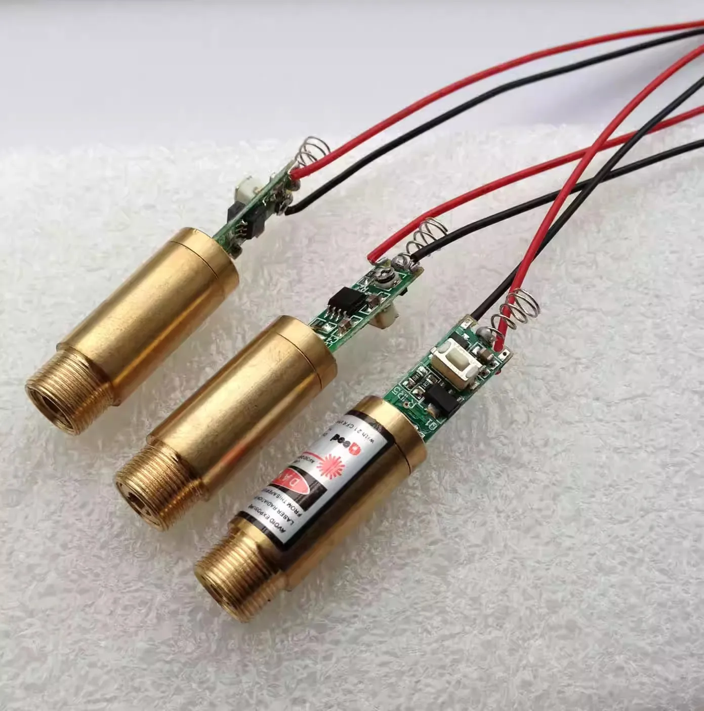 3pcs Escape room green laser head 532nm 50mW Dot laser light stage light/green light module