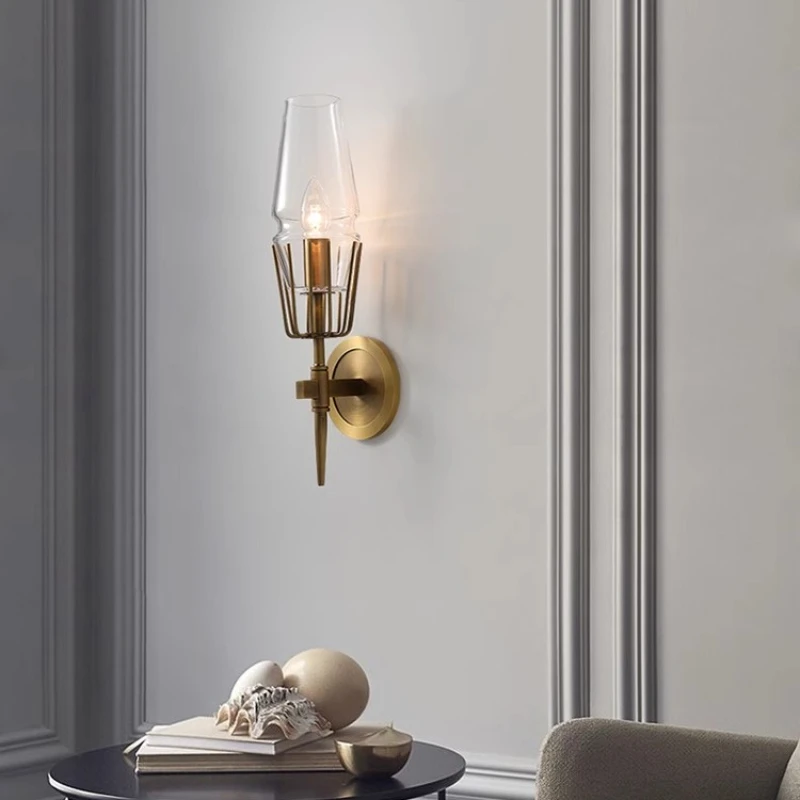 

Постмодернистский минималистичный скандинавский дизайнерский настенный светильник для гостиной/столовой/кабинета/спальни/образец светильников для комнаты