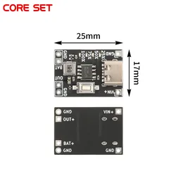 5V 2A 18650 lithium battery charge boost discharge integrated adjustable module Type c connector