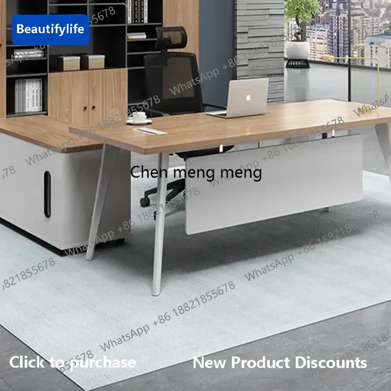z5556Display Height Adjustment Professional Office Furniture Corner Table Computer L Industrial Executive Ufficio Unique Furnitu