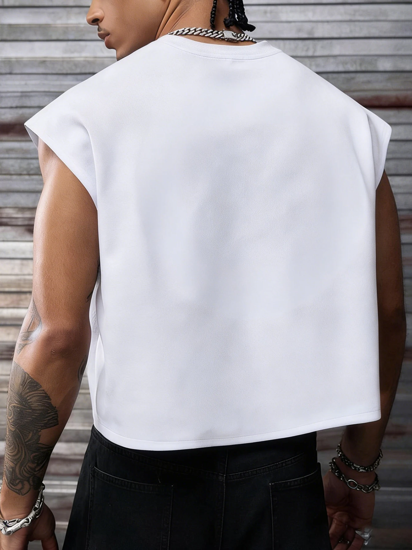Men's Oversized Streetwear Tank Top Brand God's Favorite Vintage Religious Print Polyester Sleeveless Vest S-2XL All Size 1Pc