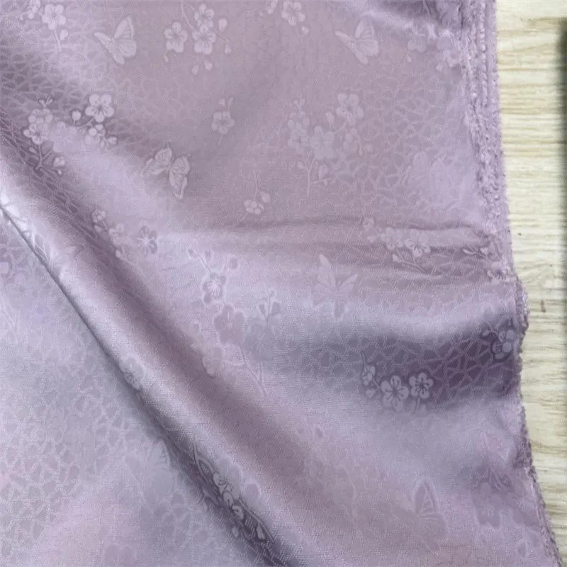 Mulberry Silk Rose 114 Width Ice Crack Plum Fabric