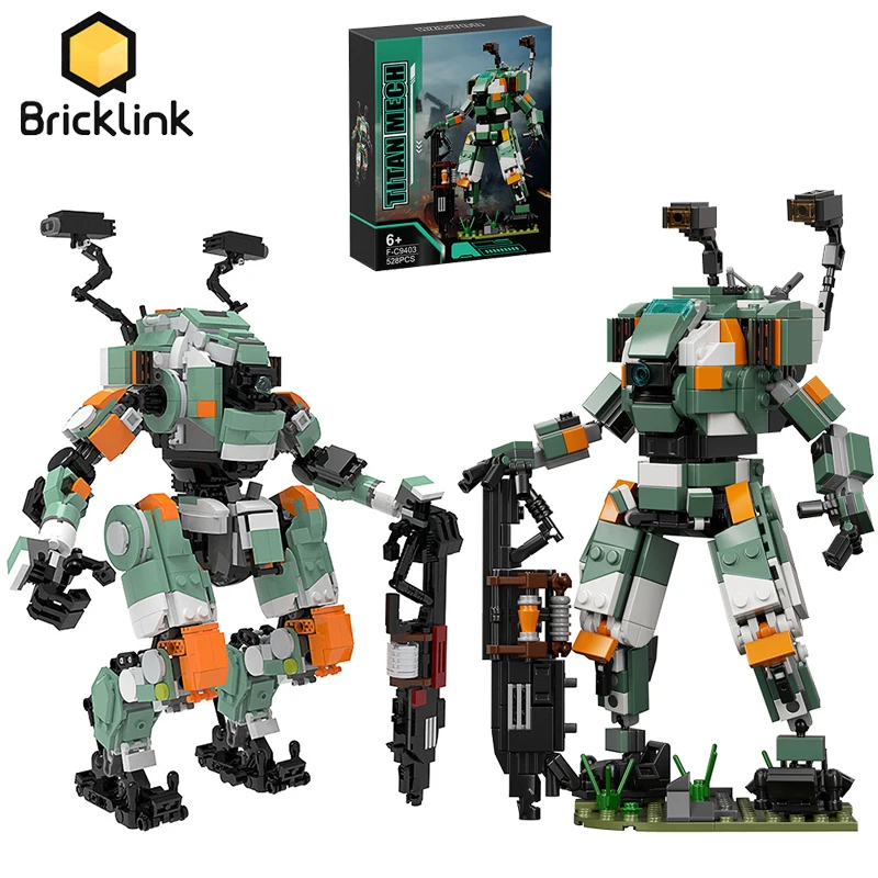 

Bricklink Ideas Game Technical Robot Titanfalls 2 BT-7274 Vanguard-class Titan Mecha Building Blocks Kid Toys Christmas Gift