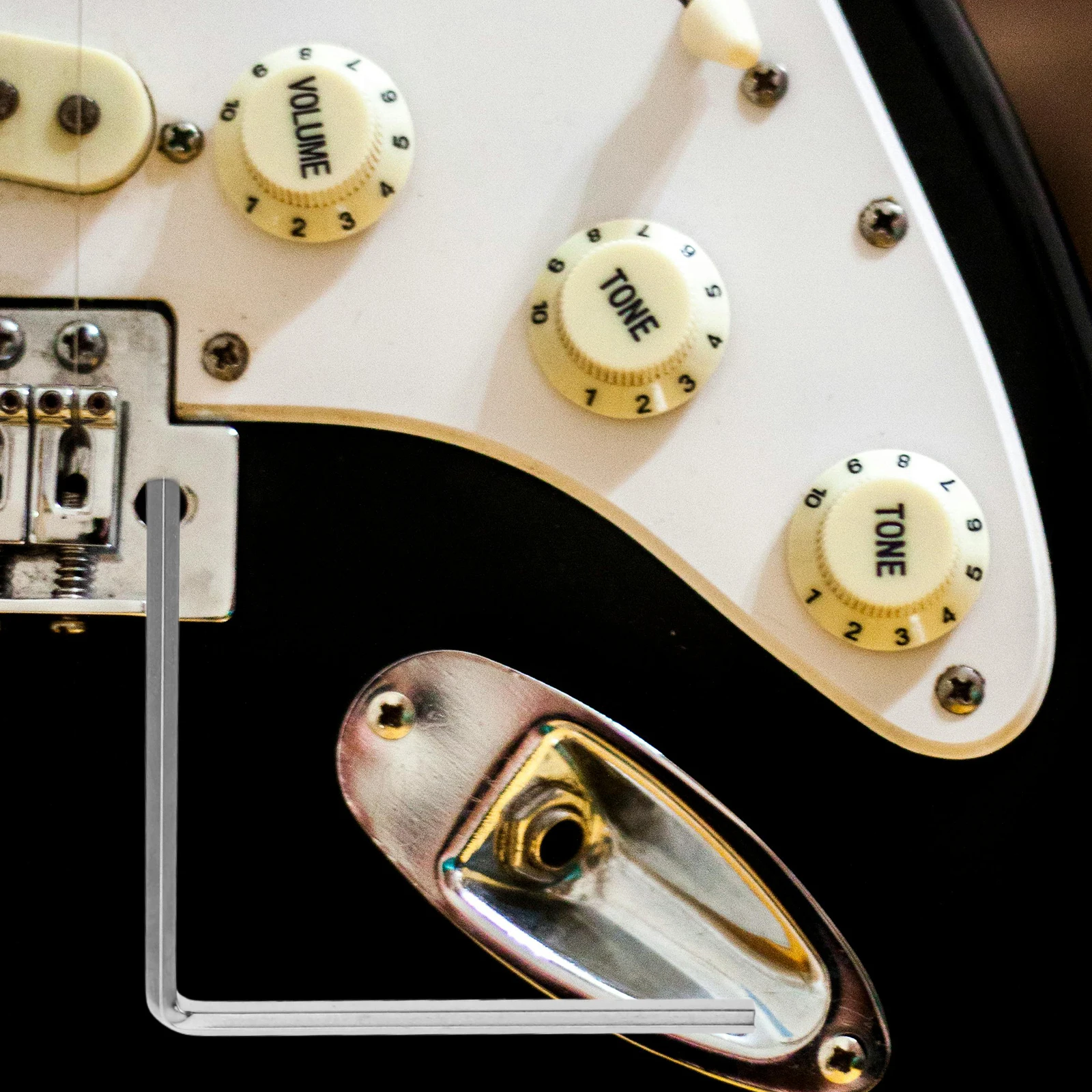 

2pcs Truss Rod Wrench Key For Acoustic Guitars Precision Neck Adjustment Tool Durable Metal Hex Repair Wrench For Folk Guitar