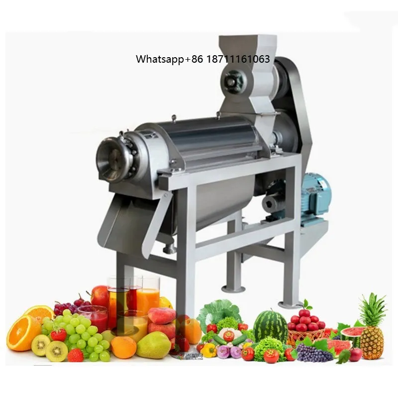 Commercial Automatic Fruit Juicer Orange Extractor Making Machine Industrial Cold Press Carrot Juicer Price