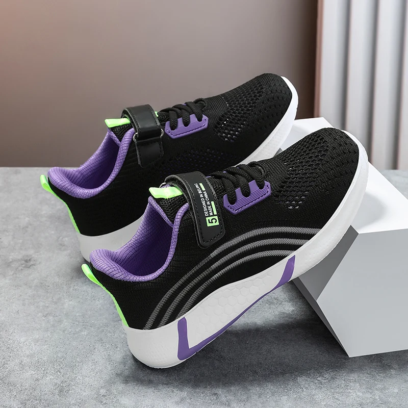 

2025 New hot sale real casual walking shoes boys girls sneakers breathable children's sneakers children's running shoes