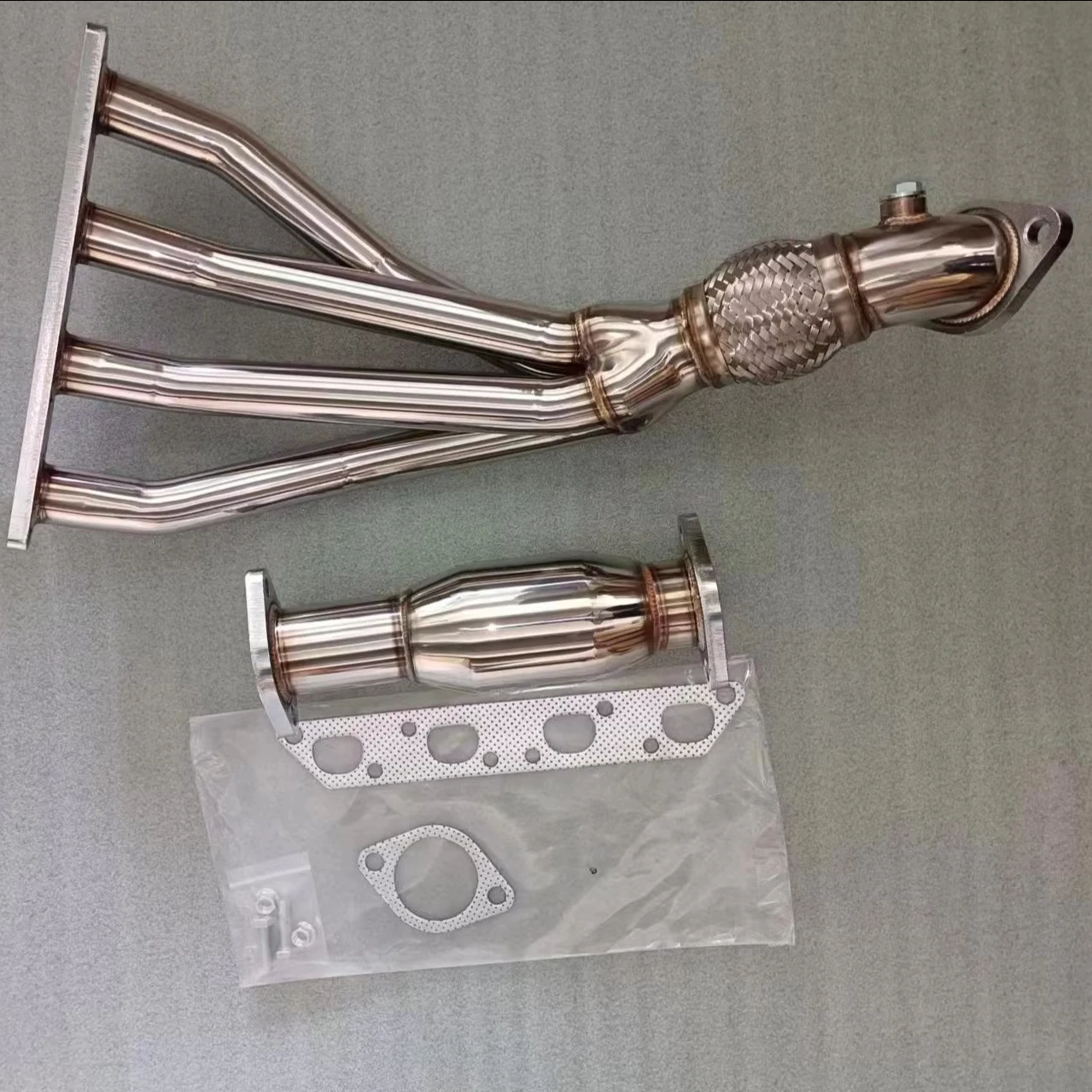 Best Price for Stainless Exhaust Pipe for Mini Cooper 02-06 R53 1.6L