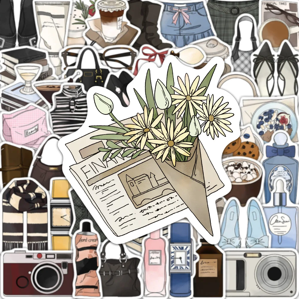 50Pcs Fashion Girl Aesthetic S - Women'S Fashion Vogue review and price