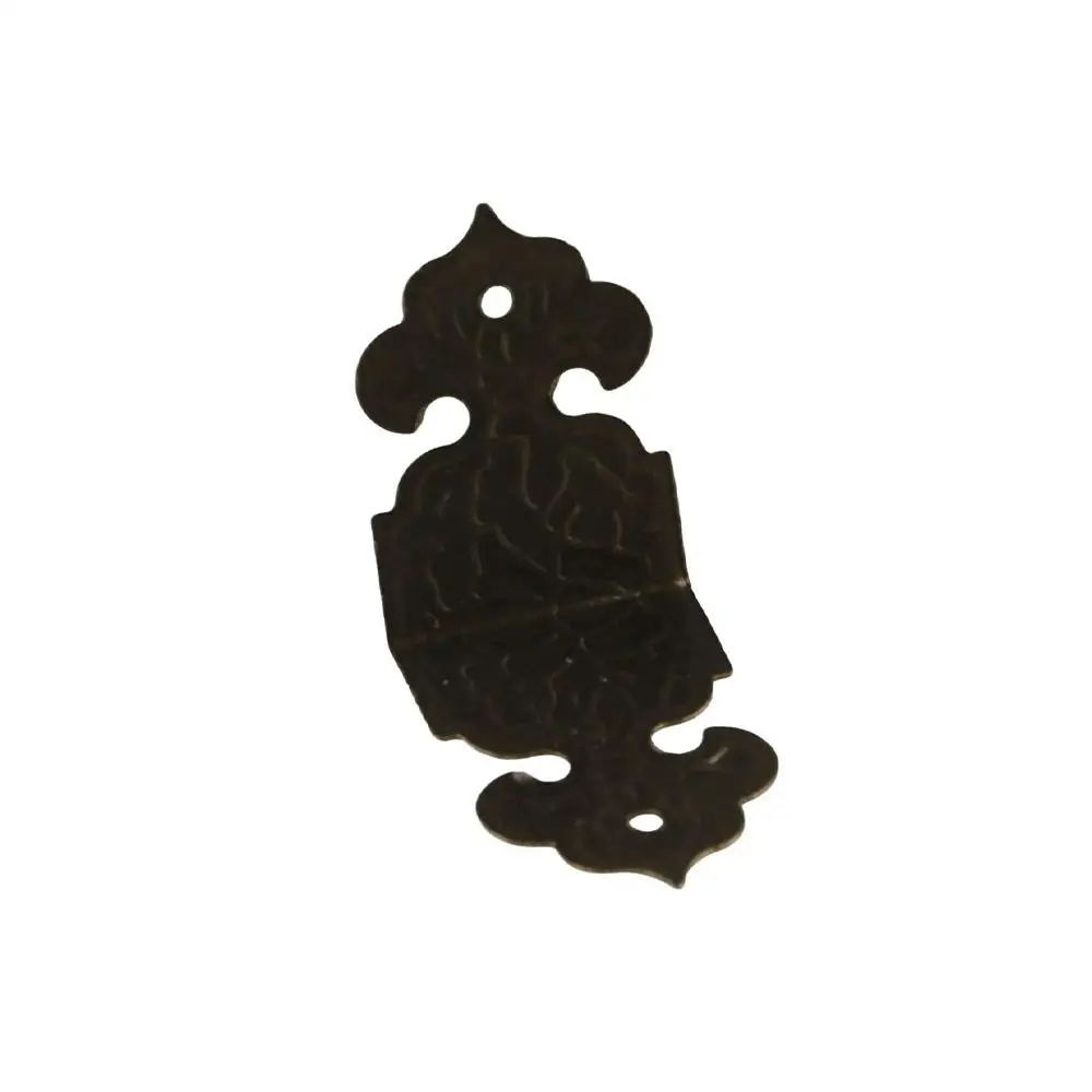 10Pcs Antique Bronze Table Desk Jewelry Box Decorative Furniture Fittings Corner Bracket Wooden Box Feet Corner Protector