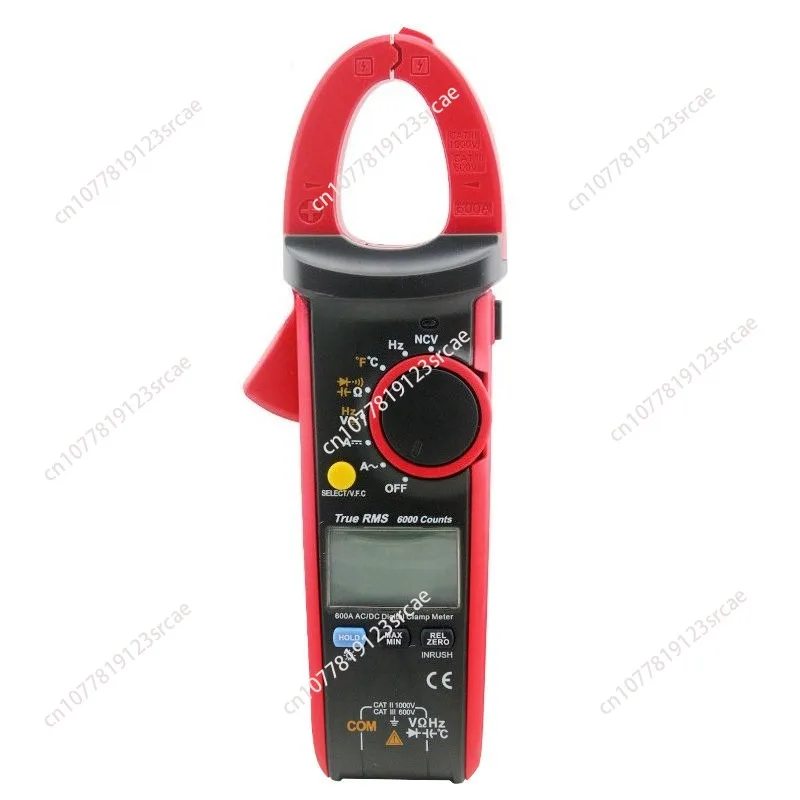 UT216C Voltmeter Ammeter Auto Range Tester 600a Digital Clamp Meter