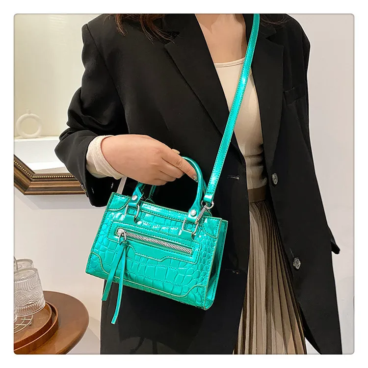 Famous brand design bags for women 2023 luxury bolso replica Fashion Retro Handbag Female tote shopping bag Alligator leather