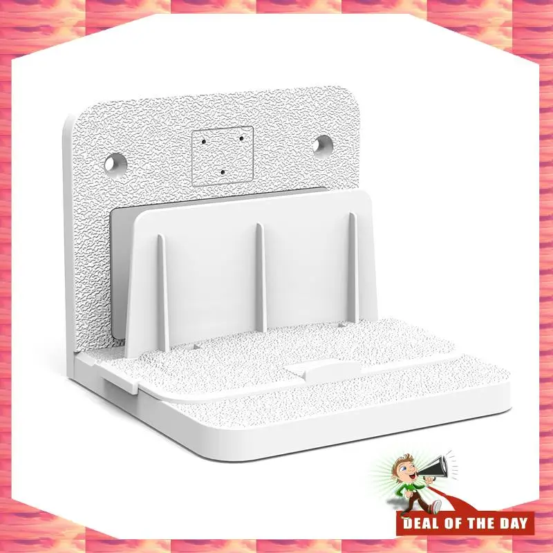 24-Hour Delivery Wall-Mounted Bracket, Set-Top Box Bracket/Router/Optical Modem/Switch/Wireless Screen Device Universal Wall Mou
