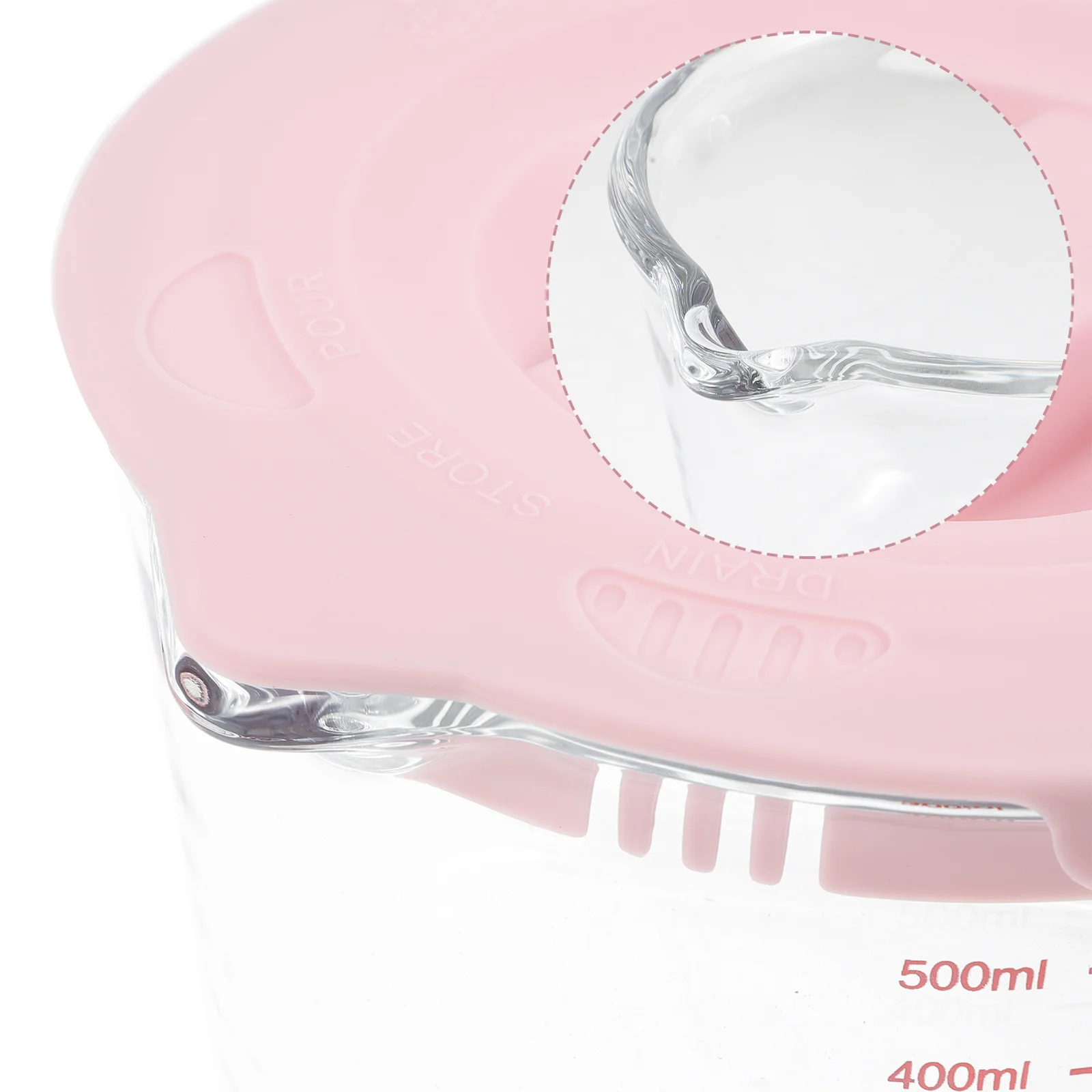 

Thickened Heat-Resistant Glass Measuring Cup Large Capacity Kitchen Graduated Cup Clear Scale Milk Coffee Household Tool