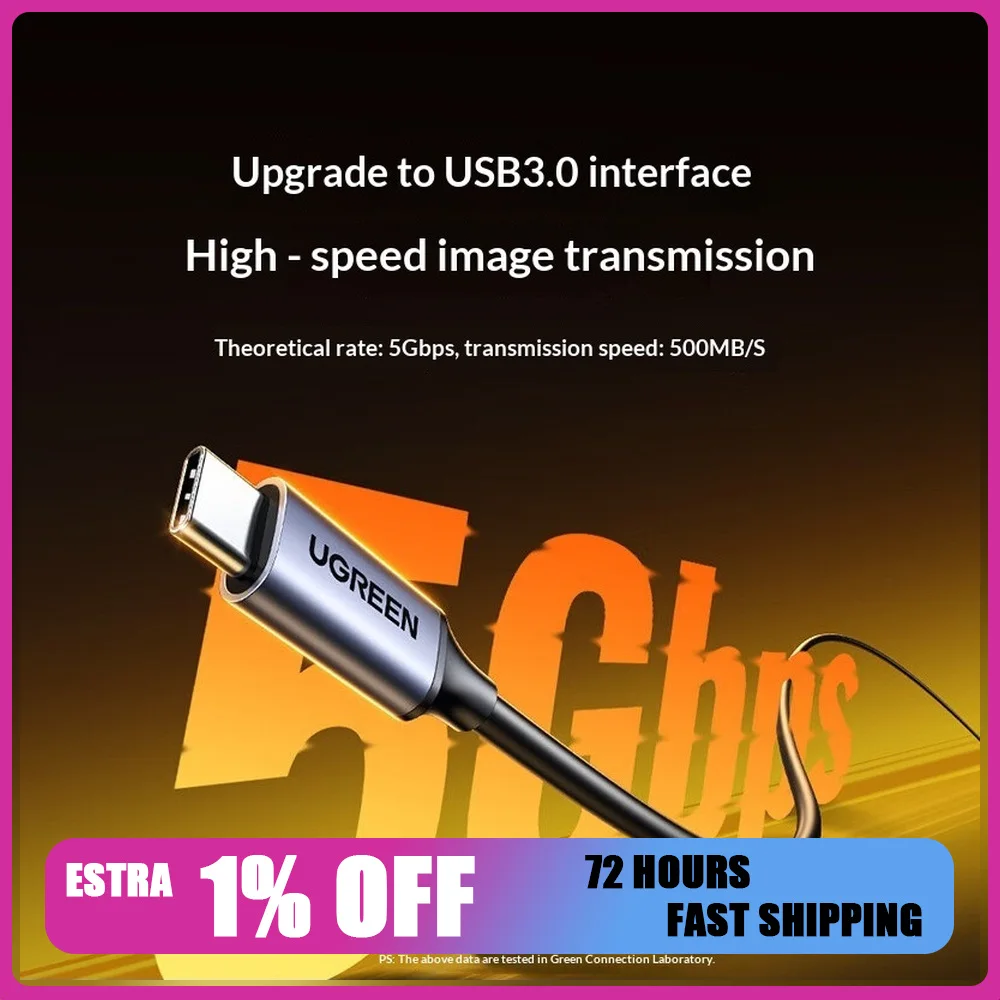 UGREEN UG303 35865 HDMI Video Capture Card 4K Input USB 3.0 Game Recording Adapter for Live Streaming