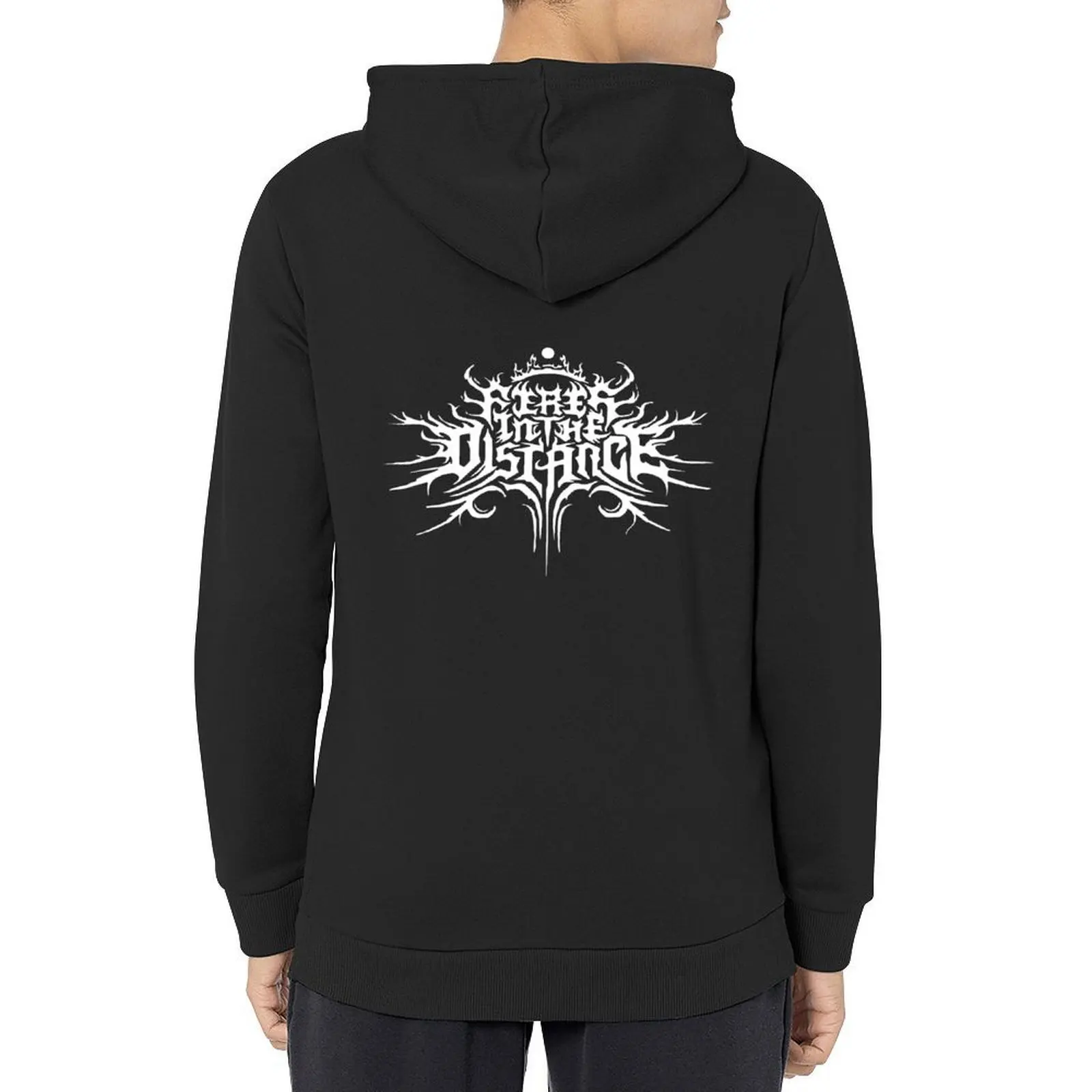 

Fire In The Distance Band Fan-Made Logo Design Hoodie men's clothing autumn aesthetic clothing blouse hoodies for men