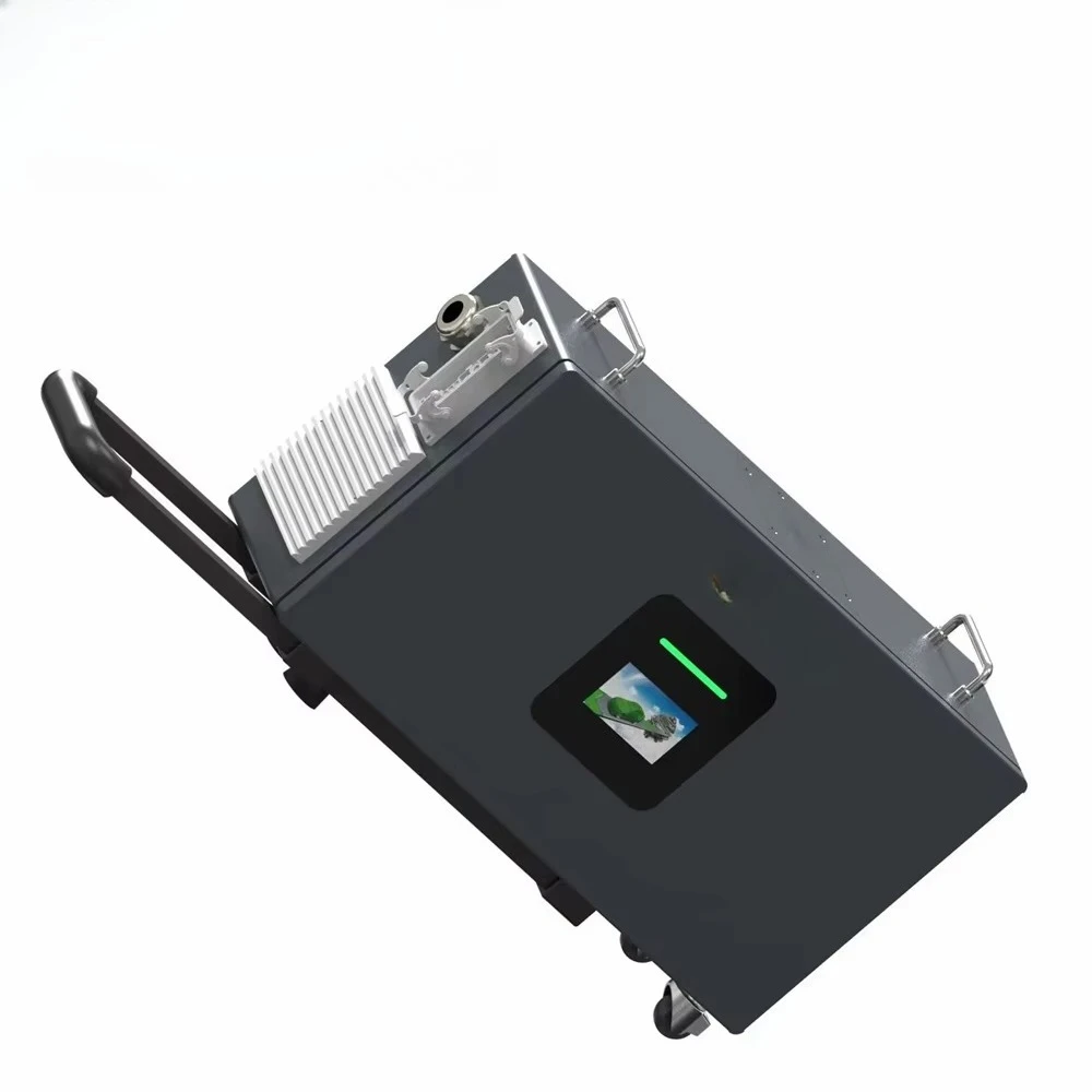 Portable EV DC Charger 20kw 30kw 40kw Fast Charger with Wheel Cable for Travel