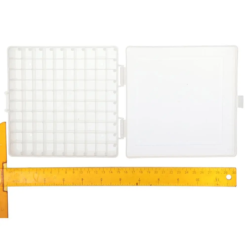 Freezer Storage Box Centrifuge Tube Waterproof 100 Places Lockable Cryogenic Holder Rack