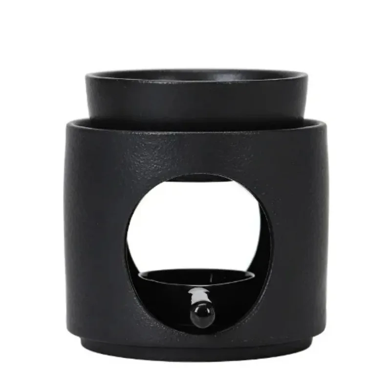 Brûleur d'encens en céramique pratique pour 100 ml de parfum d'ambiance, diffuseur d'huiles essentielles apaisantes pour la maison