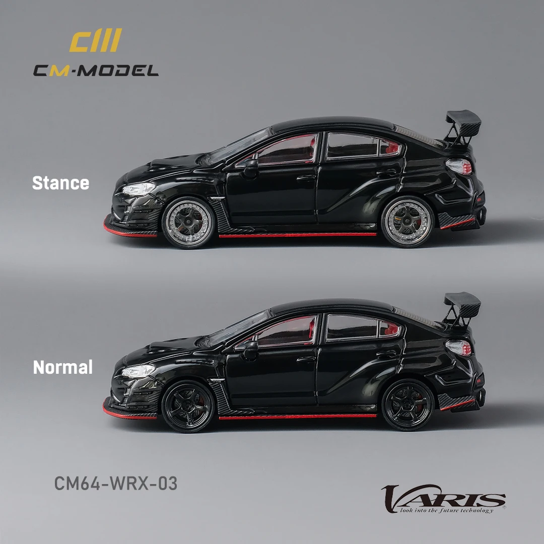 Varis-ワイドボディスーパーカーモデル,ディスプレイボックス付き,車両,ティーンエイジャーへのギフト,大人の趣味,収集品,cmモデル,ver.1.0 2.0, 1:64