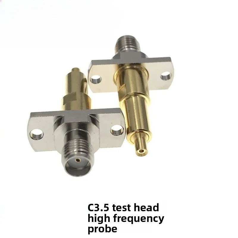 RF Head C3.5 High Frequency Test Head High Performance Concave Needle Cup Row, Fully Gold Plated Shot Probe 3.5 Concave Needle