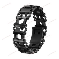 29-In-1 tool multi-function bracelet, outdoor emergency stainless steel outdoor tool bracelet