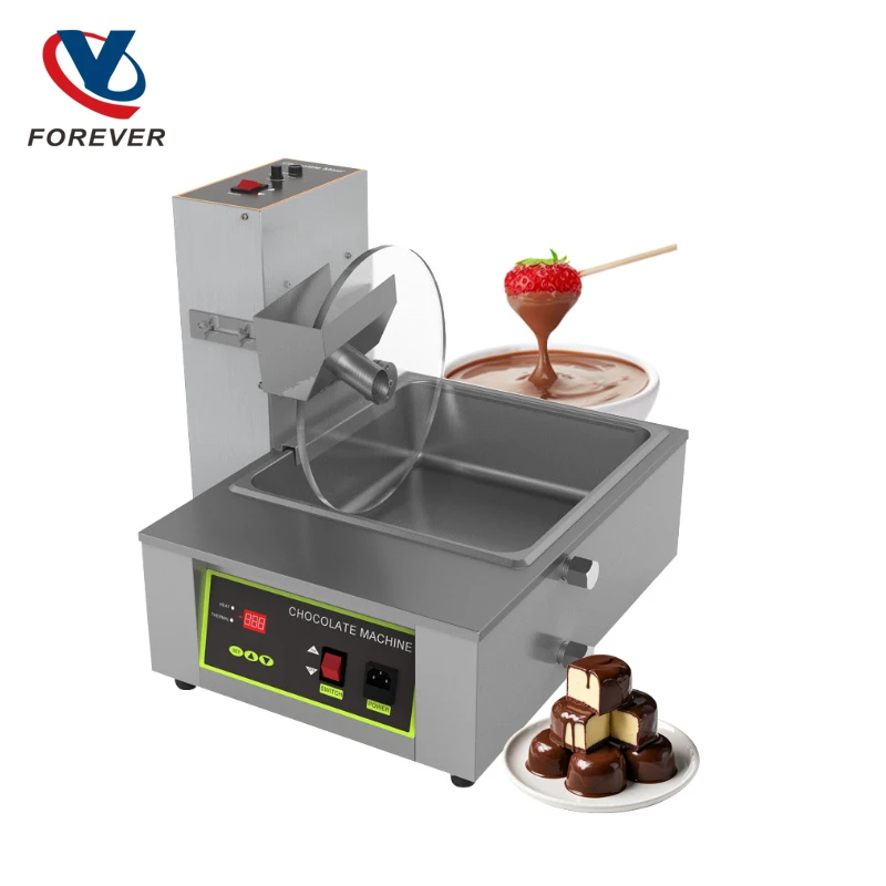 خلاط شوكولاتة مع استخدام تجاري عازل مناسب لمحلات الكيك ومحلات الحلوى خلاط تسخين من الفولاذ المقاوم للصدأ 220 فولت/110 فولت #2
