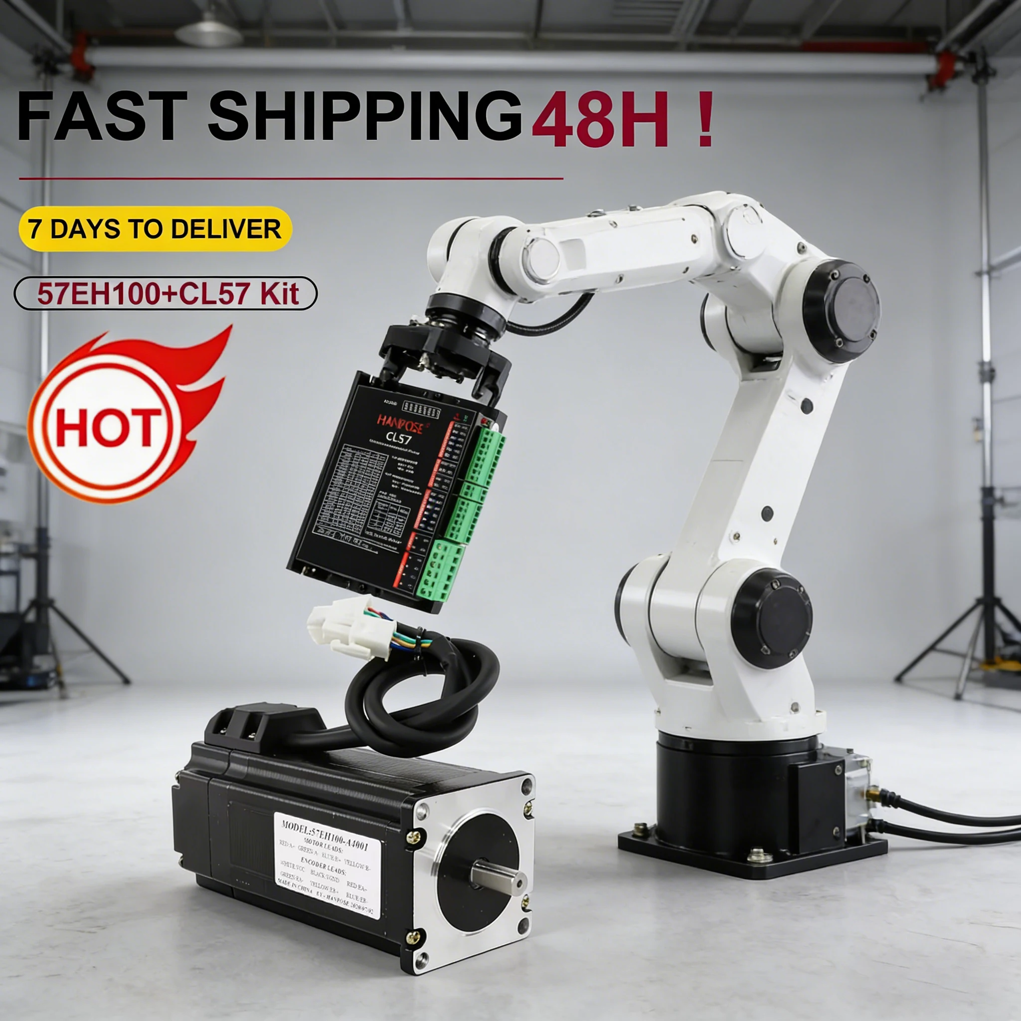 57EH100 Nema23 Clos…