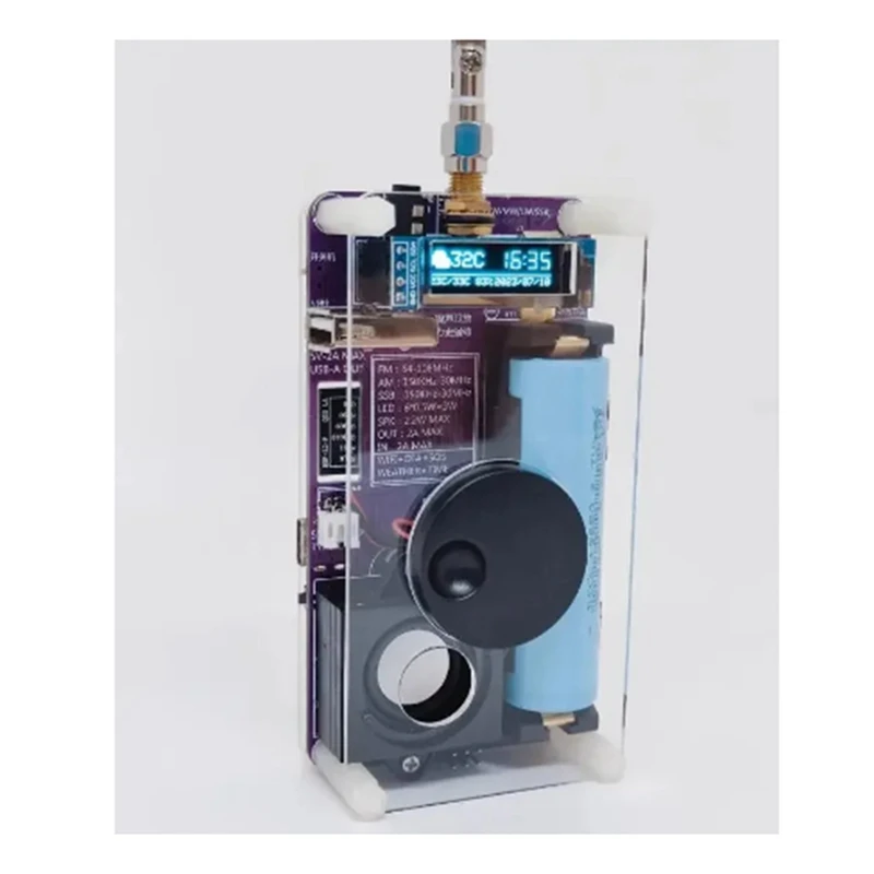 BNVN-Assembled 150K-30Mhz FM SW MW LW SSB(USB LSB) SSB Full Band Radio High Sensitivity Intelligent Radio With Battery