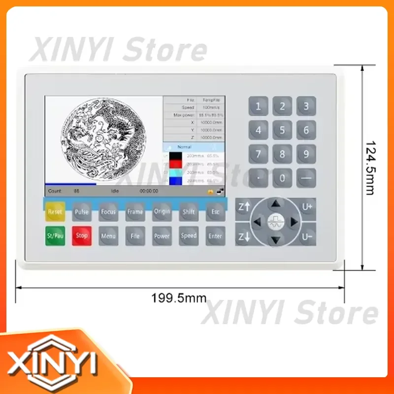 RDC6445G RDC6445S CO2 Controller System Control Panel for CO2 Engraving Cutting Machine CNC Laser Controller Board