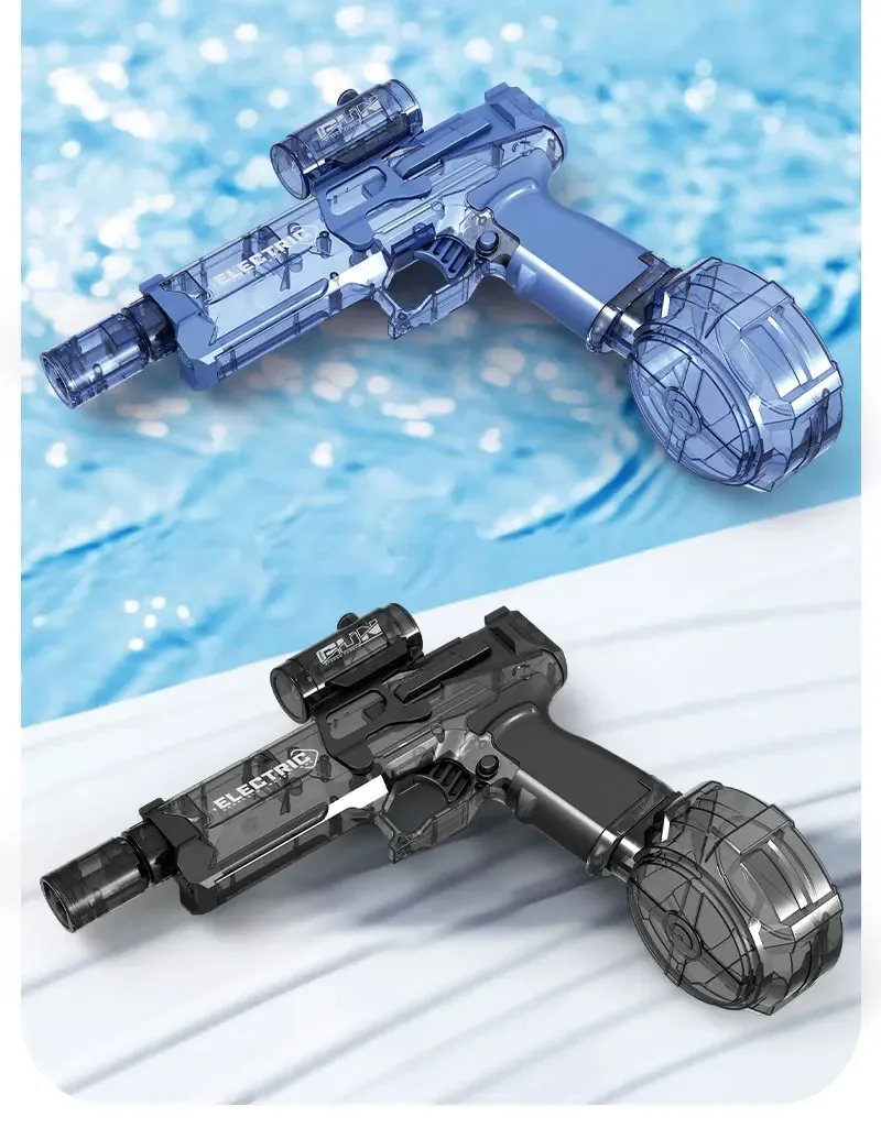 New Summer Electric Water Gun Toys Bursts High-pressure Strong Charging Energy Water Automatic Water Spray Children Toy